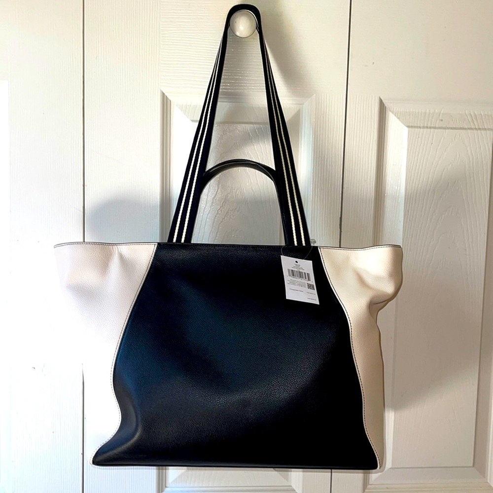Kate Spade Bag & Dust Bag, NWT, Black & Cream